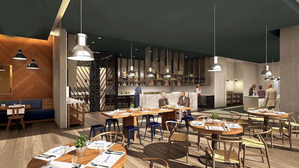 Aleph Doha Residences, Curio Collection By Hilton Exterior foto The interior of the restaurant