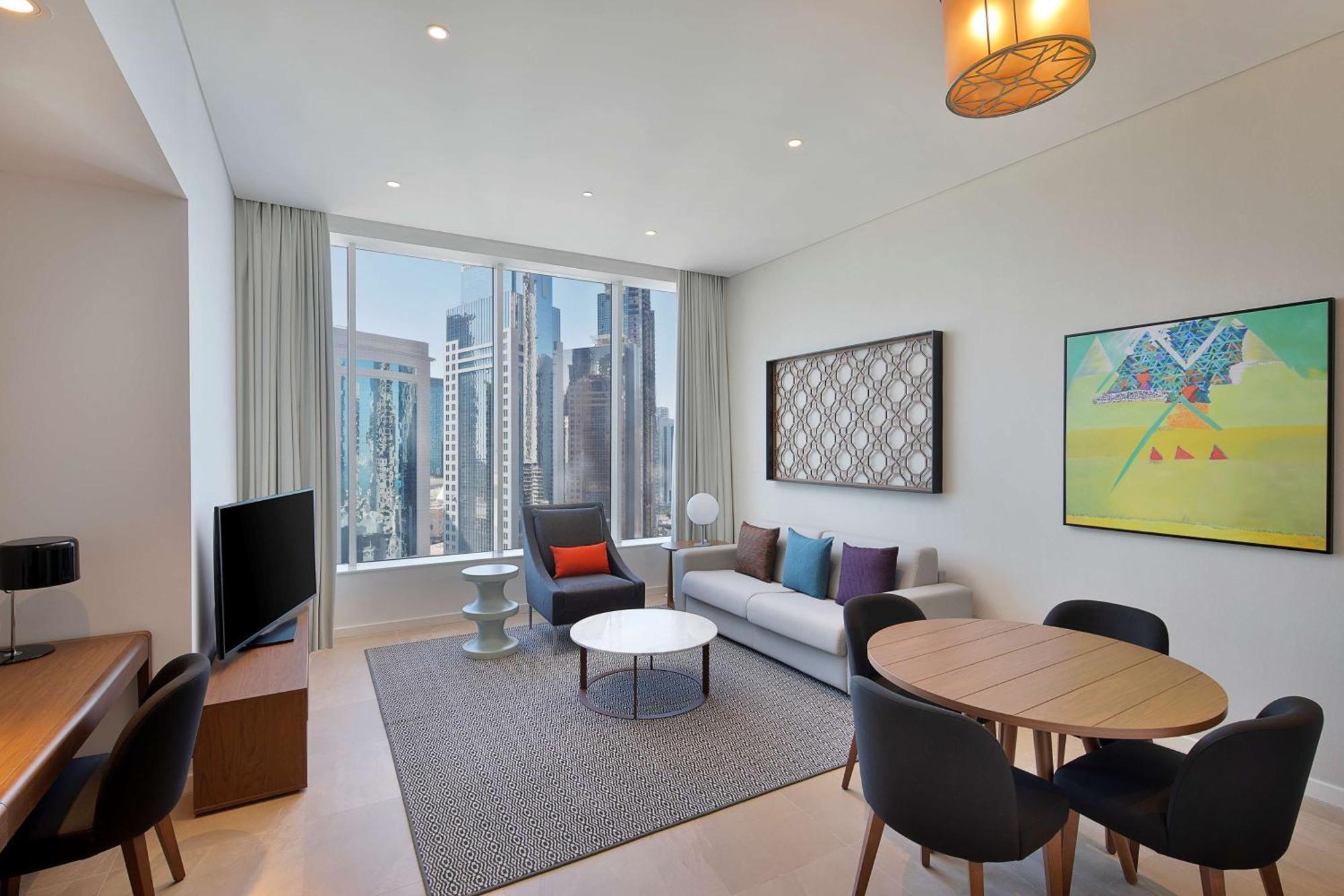 Aleph Doha Residences, Curio Collection By Hilton Exterior foto