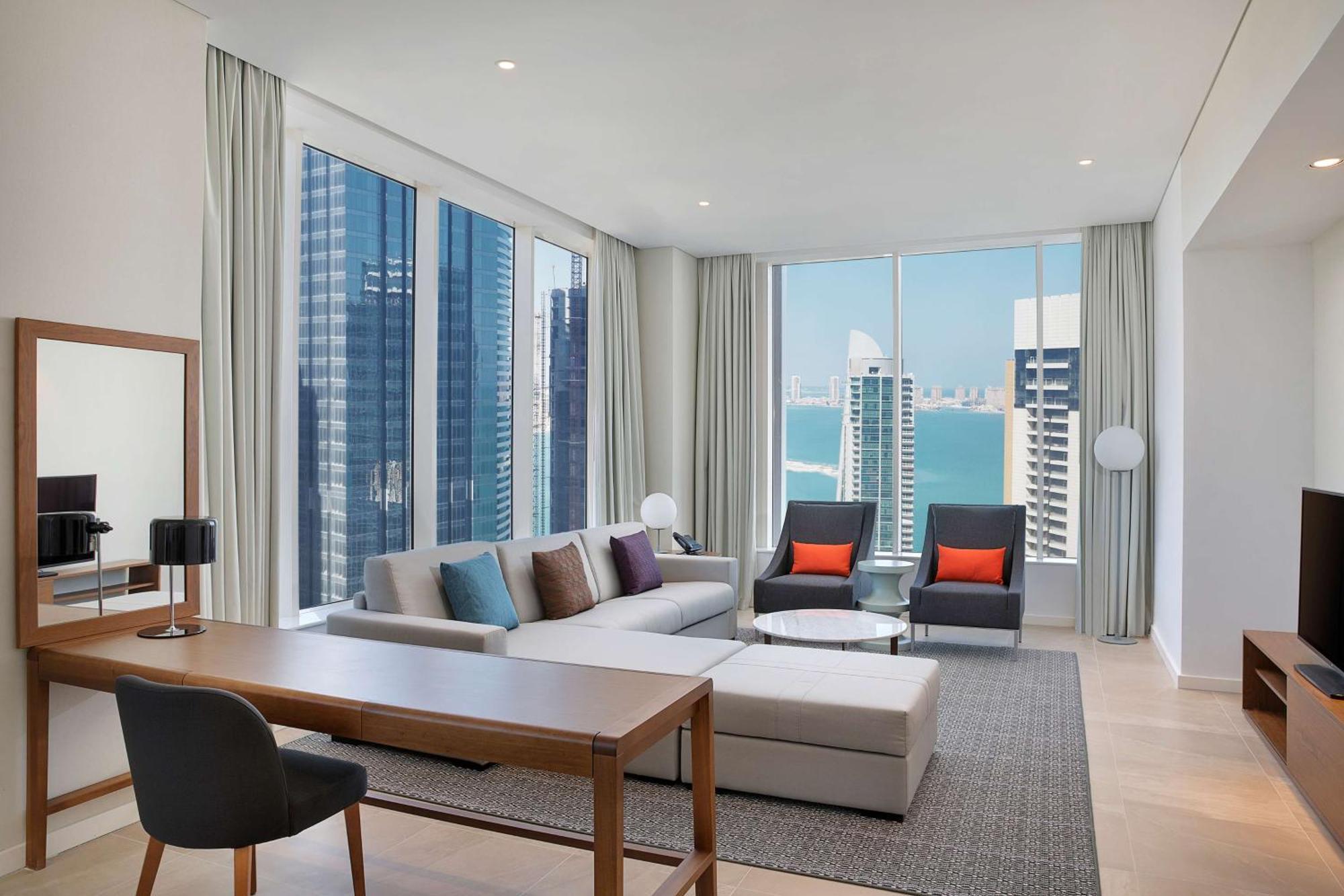 Aleph Doha Residences, Curio Collection By Hilton Exterior foto
