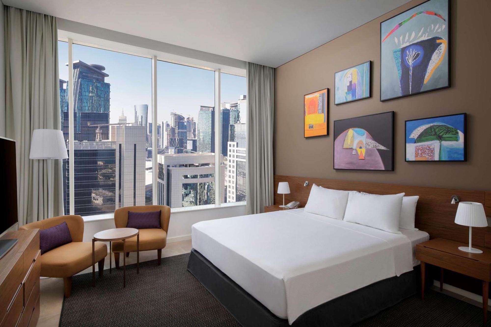 Aleph Doha Residences, Curio Collection By Hilton Exterior foto
