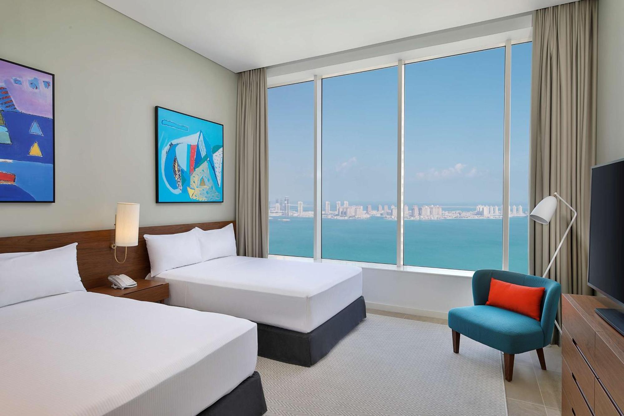 Aleph Doha Residences, Curio Collection By Hilton Exterior foto