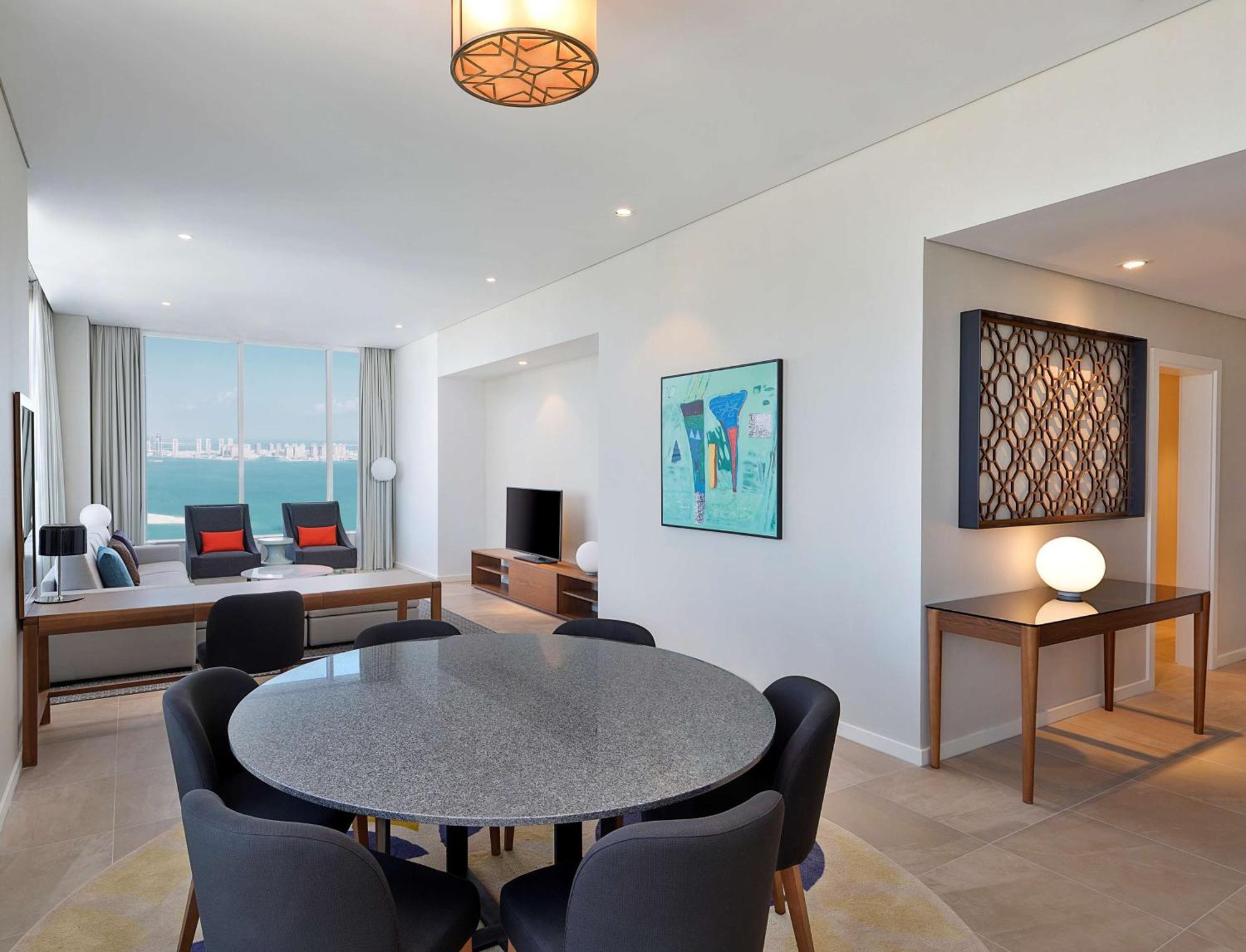Aleph Doha Residences, Curio Collection By Hilton Exterior foto